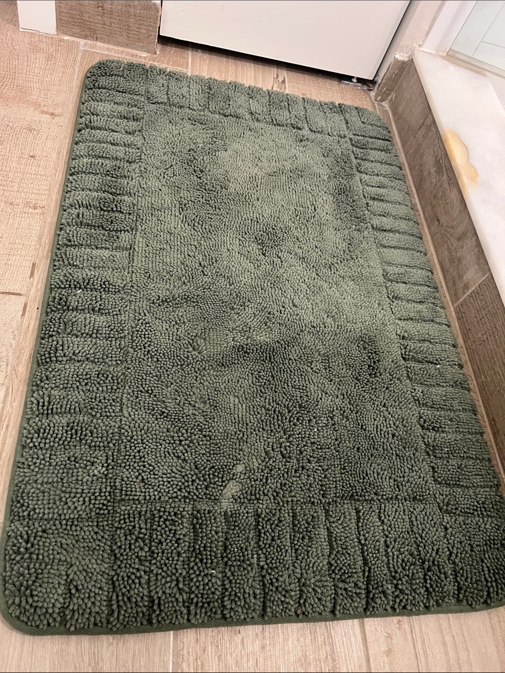 Luxury Plush Bath Rug - Green